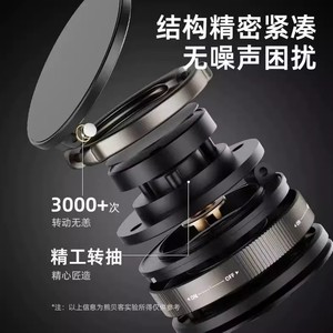 ที่ยึดโทรศัพท์แม่เหล็ก หมุนได้ 360 องศา ติดกระจกรถยนต์ พร้อมแรงดูดติดแน่นและดีไซน์พับได้ - Product Image 1
