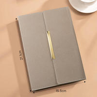 Ensemble cadeau de papeterie haut de gamme, carnet à couverture rigide 100 feuilles, journal en simili cuir, planificateur avec stylo, clé USB, boîte cadeau