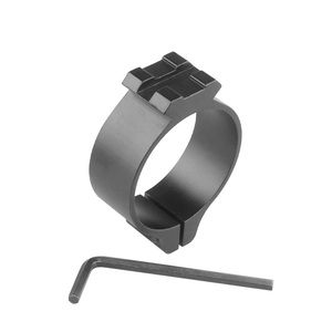 Serre-tube robuste multi-tailles 30mm 34mm 40mm compatible avec système de base de montage 21mm pour alignement de précision, entraînement tactique et activités extérieures - Product Image 3