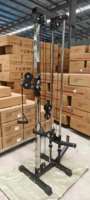Alat Latihan Terpadu Home Gym Wall Bird Multi Smith Machine Sistem Katrol Ganda Pull Down Crossover Machine Pembentuk Otot Dada