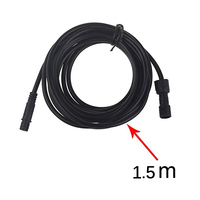 Kingshowstar Version Améliorée Tube en Silicone Cadre en Aluminium RGBW Quad Row Wheel Lights pour Camion ATV Voiture SUV