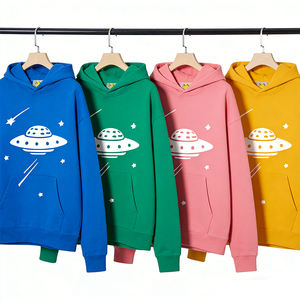 Sudaderas Unisex con Capucha y Cierre <span class=keywords><strong>de</strong></span> Cremallera, Diseño Spopiedaer, Sudadera <span class=keywords><strong>de</strong></span> Forro Polar, 100% Algodón - Product Image 1