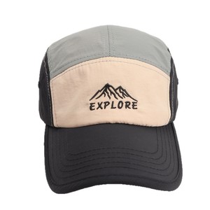 Explore Mountain Embroidered Baseball Cap Unisex Outdoor Breathable <b>Waterproof</b> Polyester Five Panel <b>Hat</b> - Product Image 4