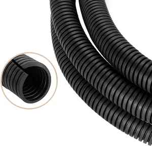 EKO Factory Price Wire Protection Nylon Corrugated Tube Flexible Split Conduit