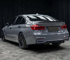 Diffuseur arrière de style V noir brillant de haute qualité, très vendu, pour modifier l'apparence de la <span class=keywords><strong>BMW</strong></span> Série 3 F30 2012-<span class=keywords><strong>2019</strong></span> 318i 320i <span class=keywords><strong>325d</strong></span> 328i - Product Image 1