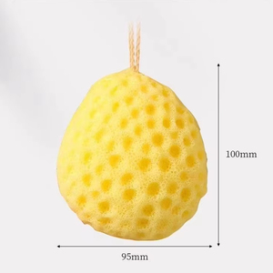 Éponge de Douche Ovale Super Douce, Non Étirable, Durable, Grande Taille, Outil de Nettoyage pour le Bain - Product Image 6