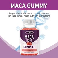 Gummies de Maca pour Hommes avec Maca Noire pour le Soutien Énergétique – Complément Naturel de Vitalité et Bien-être à base de Maca