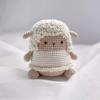 2024 nouveauté à la main Crochet petit mouton Amigurumi Animal jouet Crochet agneau