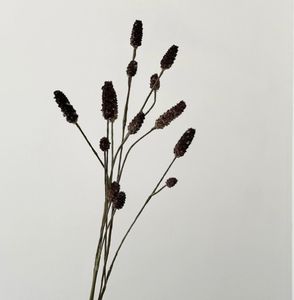 Fleur artificielle de <span class=keywords><strong>Sanguisorba</strong></span> Officinalis noire de haute qualité, 78 cm, pour mariage, Saint-Valentin, fête des mères, décoration de la maison - Product Image 5