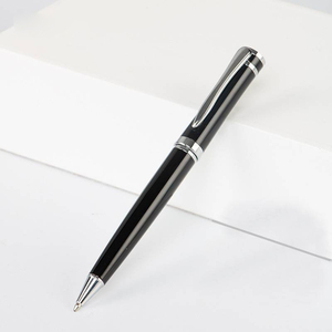 Stylo gel métallique Shanqi personnalisé avec logo, vente chaude, publicité commerciale amusante, signature durable, encre multicolore, sérigraphie - Product Image 1