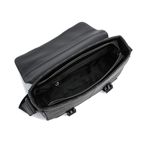 Elegante Bolso Cruzado de Piel Sintética con Estampado Completo para Hombre, Bolso de Hombro Individual Casual para Deportes al Aire Libre - Product Image 4