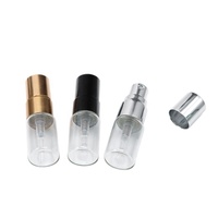 Parfum Semprot botol kaca Mini 5ml 10ml 15ml dengan kemasan aluminium