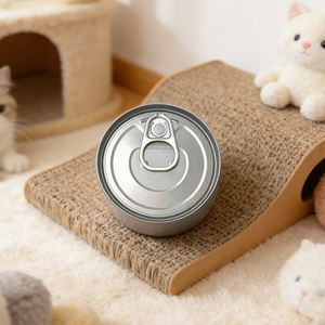 Comida Húmeda para Gatos, Alta en Vitamina E, Orgánica, Alto Contenido de Carne, Sin Granos, Golosinas para Gatos con Alergias, Enlatada - Product Image 5