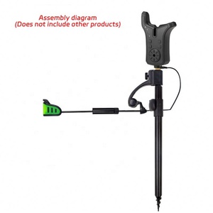 변경 가능한 밝은 색상 제어 조명 바이트 표시기와 Topline-30 ORJD 잉어 낚시 스윙 어 세트 지퍼 케이스 상자에 4 개 - Product Image 2