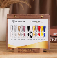BORN PRETTY Nuancier professionnel de vernis gel UV 6/12/42 couleurs pour salon