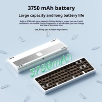 Weikav Lucky65 V2 Kit Keyboard mekanik Gamer 3Mode struktur paking RGB mendukung QMK/melalui Keyboard kustom OEM/ODM