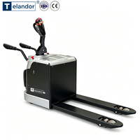 Chariot élévateur électrique autoporté 2,5T, largeur 860 mm, chariot de manutention robuste pour entrepôt