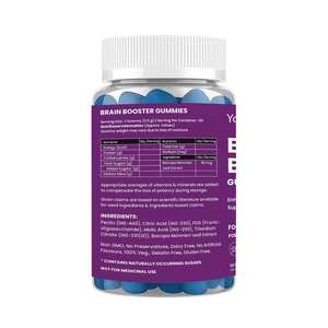 Venta al por mayor de vitaminas a granel caramelos de goma OEM Etiqueta Privada suplementos pre-entrenamiento salud cerebral nutrición deportiva - Product Image 2