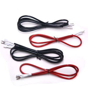 Elektrikli araç deniz 12V güneş 2/0 Awg yeşil 4 ölçer lityum DC pil kablo tel montaj 4 ölçer kurşun asit kablo demeti - Product Image 1