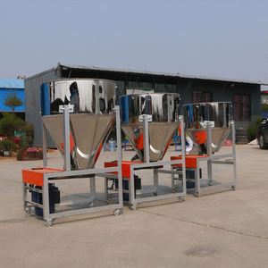 Zhanbang Stainless Steel Electric Animal <b>Feed</b> Mixer for Dry Powder and Granule Mixing 110V/220V/380V Three/Single Phase - Product Image 3