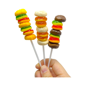 Gomitas de Hamburguesa Populares, Dulces Masticables con Forma de Hamburguesa, Venta al por Mayor de Gomitas <span class=keywords><strong>Deliciosas</strong></span> - Product Image 1