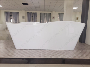 Vasca da bagno indipendente <span class=keywords><strong>mobile</strong></span> semplice in resina acrilica a basso prezzo - Product Image 3