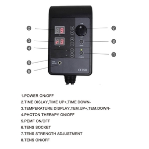 Materasso per Terapia Magnetica Multifunzionale 72*24 Pollici con Luce 660nm 850nm per Promuovere Salute ed Energia - Product Image 6
