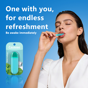 Inhalador Natural de Frutas y Menta - Aromaterapia de Bolsillo para un Aliento Fresco y un Impulso de Energía, Ayuda Portátil para la Concentración y la Relajación - Product Image 1