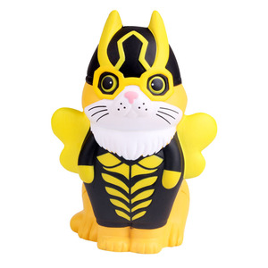ของเล่นรูปแมว PU Bee Cat แบบคืนตัวช้า ของตกแต่งรูปสัตว์การ์ตูน ทำจากวัสดุ TPE - Product Image 1