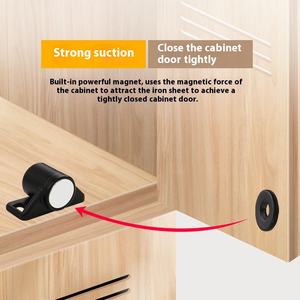 किंगगु मजबूत चुंबक दरवाजा पकड़ने वाला दरवाजा पकड़ने वाला चुंबकीय सक्शन कैबिनेट दरवाजा टच बीड बकल सुविधाजनक और टिकाऊ - Product Image 4