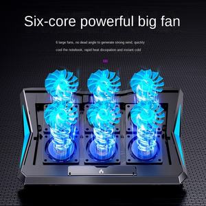 Support de <span class=keywords><strong>refroidissement</strong></span> pour ordinateur <span class=keywords><strong>portable</strong></span> en plastique Kolorful Q3, ventilateur d'échappement, support de bureau pliable avec fonction de levage, en stock - Product Image 3