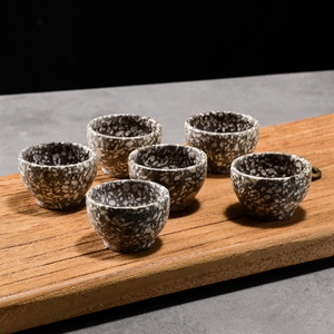 Maifan Stone Bowls Kung Fu <b>Teacups</b> Uncoated Solid Color Wabi Sabi Style Home Use - Product Image 5