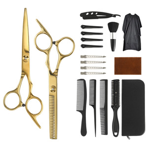Professional Barber Scissors Set – Hair Cutting Shears & <b>Hairdressing</b> Tool Kit for Salon, Barber Shop, Pro Stylist - Product Image 2