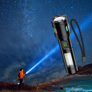 High Brightness <b>Rechargeable</b> <b>Flashlight</b> KSC 1578 LED Torch With Strap For Outdoor Use - Product Image 5
