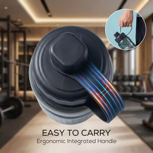 Bouteille d'eau en plastique 1350 ml, durable, étanche, portable, transparente, pour le sport, la gym, l'entraînement, les voyages, l'école, l'extérieur - Product Image 3