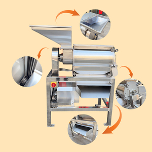 Macchina Intelligente per l'Estrazione della Polpa <span class=keywords><strong>da</strong></span> Datteri con Controllo PLC, Polpificatore per Datteri <span class=keywords><strong>da</strong></span> Palma per Linee di Produzione Industriale - Product Image 3