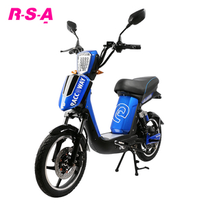 Skuter Listrik Bersertifikat EEC COC 48V 350W 25KM/JAM Pedal Assist Dewasa E Moped Motorbike Stok EU - Product Image 6