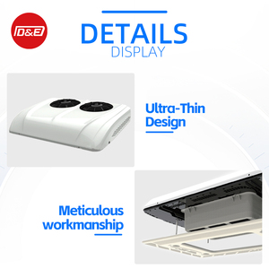 Nuevo Aire Acondicionado de Techo CNDE de Alta Calidad 12/24V AC con Doble Ventilador para Camiones, Autocaravanas y Casas Rodantes, Compresor de Rotor, 12 Meses de Garantía - Product Image 2