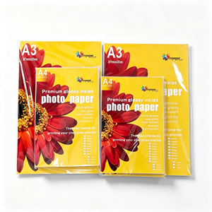 <span class=keywords><strong>Papier</strong></span> photo brillant simple face de qualité supérieure 260 <span class=keywords><strong>g</strong></span>/m², imperméable, pour impression photo professionnelle - Product Image 1
