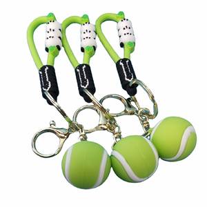 ของเล่นจี้รูปลูกเทนนิส 3 มิติ นุ่มนิ่ม รุ่นสปอร์ต ซีรีส์ ของขวัญ ปี 2026 ผลิตจากโรงงานโดยตรง รับผลิตตามสั่ง ขายส่ง - Product Image 1