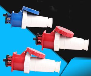 Iec60309 IP67 63A 3P + E tuôn ra gắn thẳng Bảng điều chỉnh ổ cắm - Product Image 2