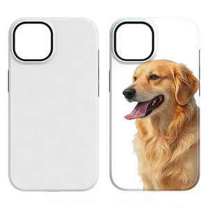 Coque de téléphone vierge en TPU souple et rigide en PC, antichoc, pour impression UV par sublimation personnalisée, compatible avec tous les modèles de smartphones courants - Product Image 1