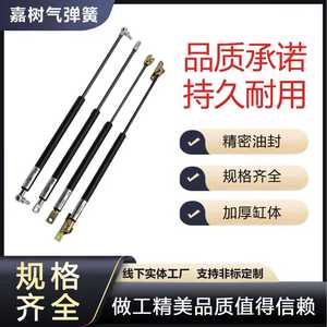 Vérins hydrauliques pour support de porte, tiges télescopiques en acier allié 05 avec extrémités métalliques - Product Image 2