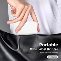Prix usine M1 Portable Mini imprimante de bijoux portable coloré demi-pouce adhésif Interface sans fil étiqueteuse Stock