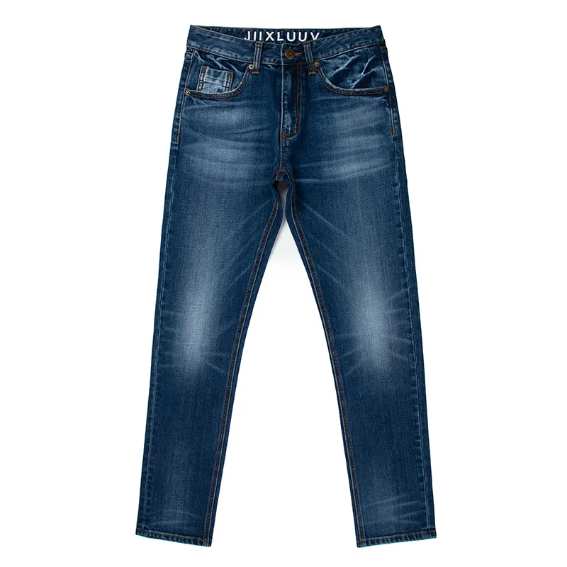 2022 Jeans da uomo più nuovi di stile nessuno pantaloni lunghi con decorazione con pantaloni a gamba dritta pantaloni Casual con chiusura a mosca con cerniera