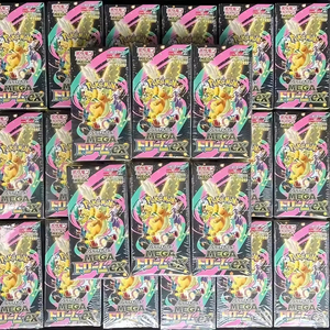 Boîte <span class=keywords><strong>de</strong></span> boosters PTCG <span class=keywords><strong>de</strong></span> collection Dream EX M2A-High Class Pack exclusif Japon, cartes à collectionner rares en papier portables - Product Image 2