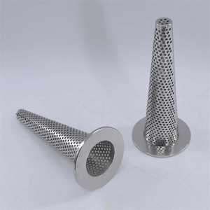 عناصر ترشيح شبكية معدنية مثقبة من الفولاذ المقاوم للصدأ 304 و316 و316L، خرطوشة مياه جديدة بكفاءة 98% - Product Image 6