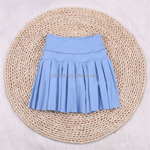 تنورة تنس للأطفال النشطين رياضيين 2 في 1 مع سراويل قصيرة من الأسفل - Product Image 5