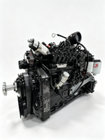 Moteur diesel Cummins 6BTAA5.9-C150 150 CV 5,9 L turbocompressé refroidi par intercooler 6 cylindres pour excavatrice, grue, chargeuse