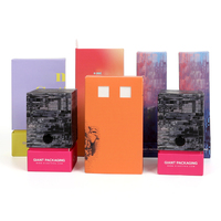 Flacon compte-gouttes en verre pour sérum ou huile essentielle de 30 ml avec fermeture magnétique personnalisée, emballage en papier avec boîte à couvercle magnétique